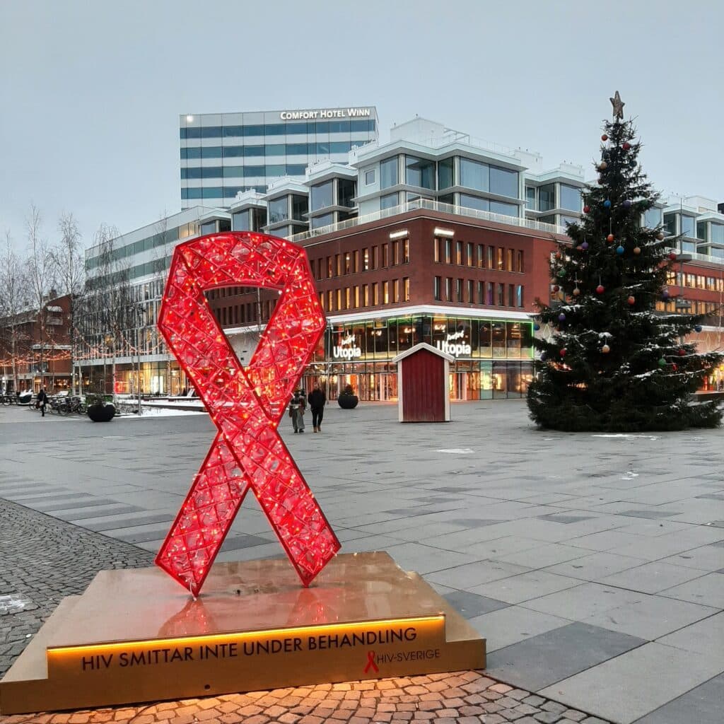 Bild på Röda Bandet som representerar