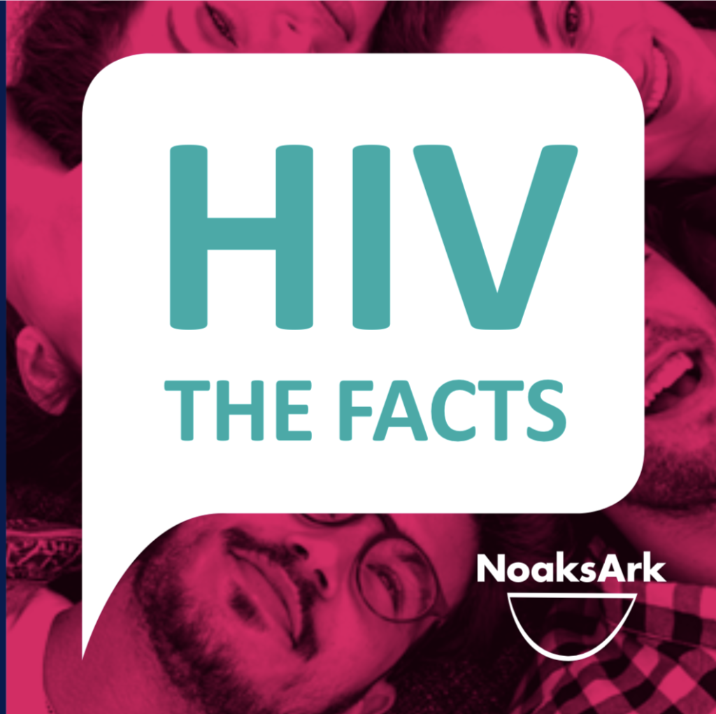 Noaks Ark Vikfolder på Engelska - HIV - The facts